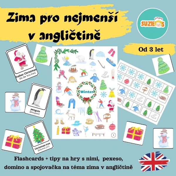 Zima pro nejmenší v angličtině