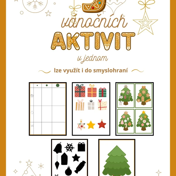 VÁNOČNÍ AKTIVITY 5v1