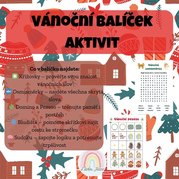 Vánoční balíček aktivit