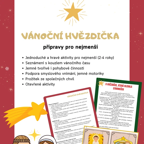 Vánoce - přípravy pro nejmenší