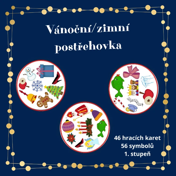 Vánoční/zimní postřehovka