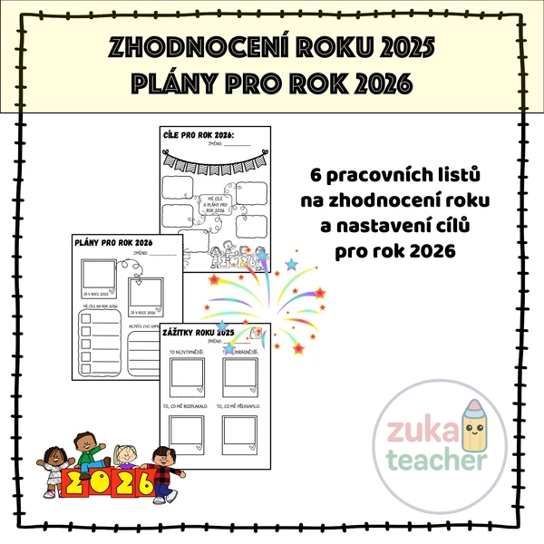 Zhodnocení roku 2025, cíle pro rok 2026