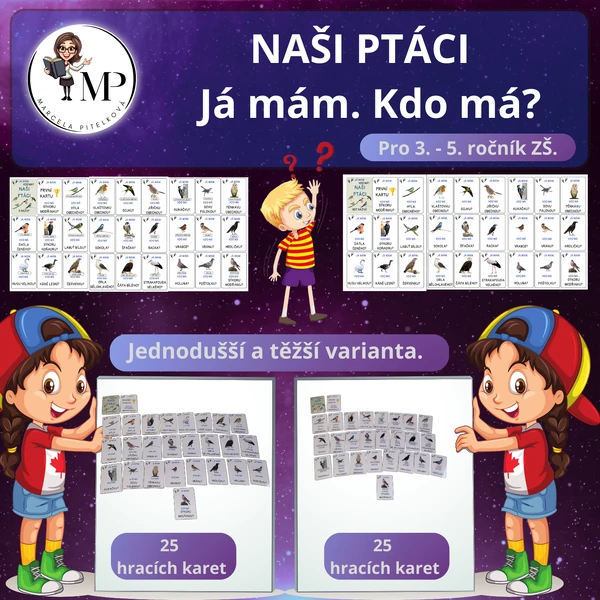 NAŠI PTÁCI - Já mám. Kdo má?