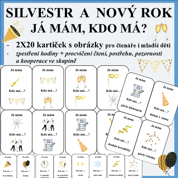 Silvestr a Nový rok - Já mám, kdo má