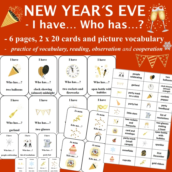 New Year´s Eve I have Who has
