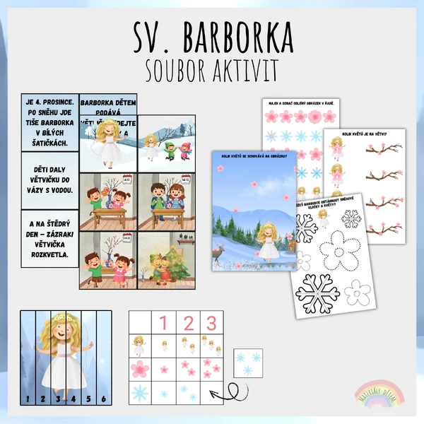 ❄️🌸Barborka, soubor aktivit🌸❄️