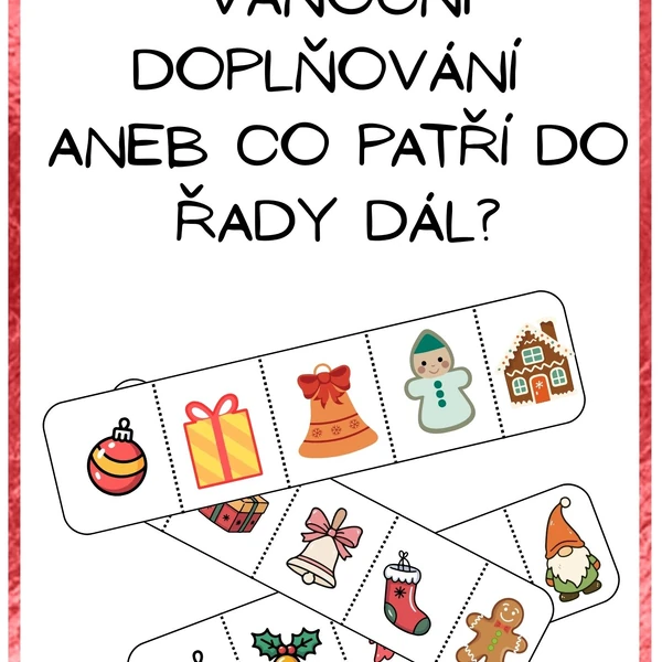 Vánoční doplňování 