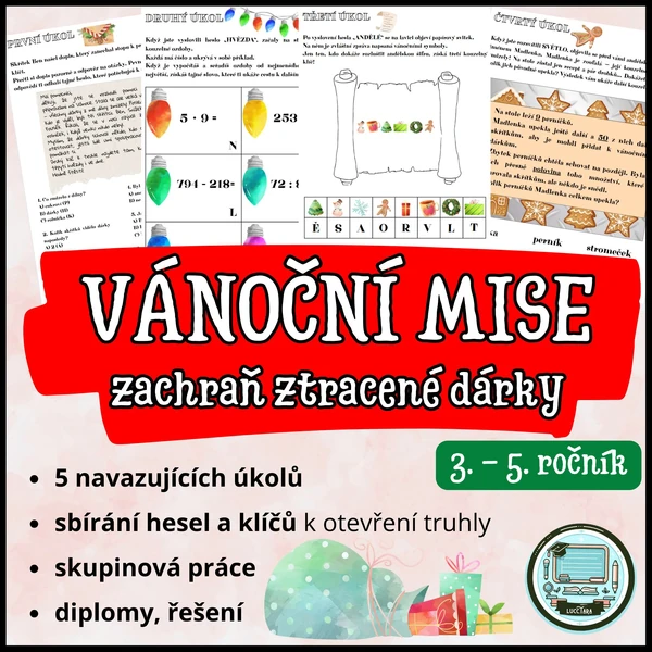 Vánoční mise - zachraň ztracené dárky