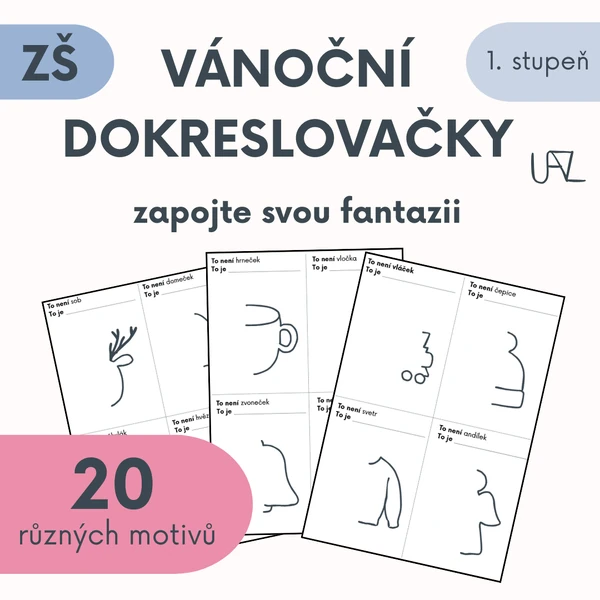 Vánoční dokreslovačky