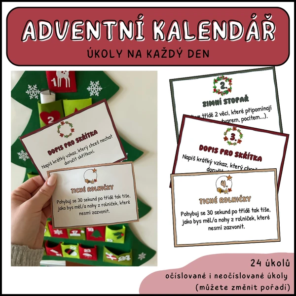 Adventní kalendář úkolů