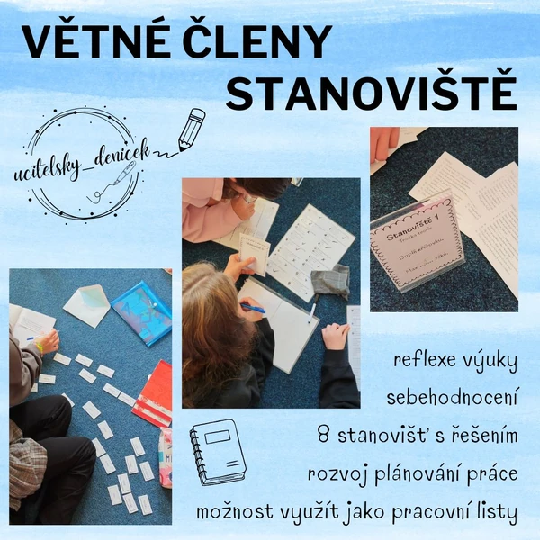 Větné členy - stanoviště