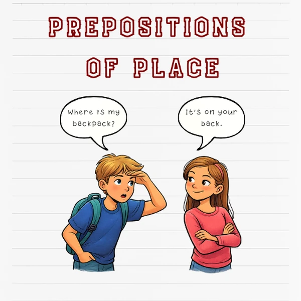 Prepositions of place A1-A2