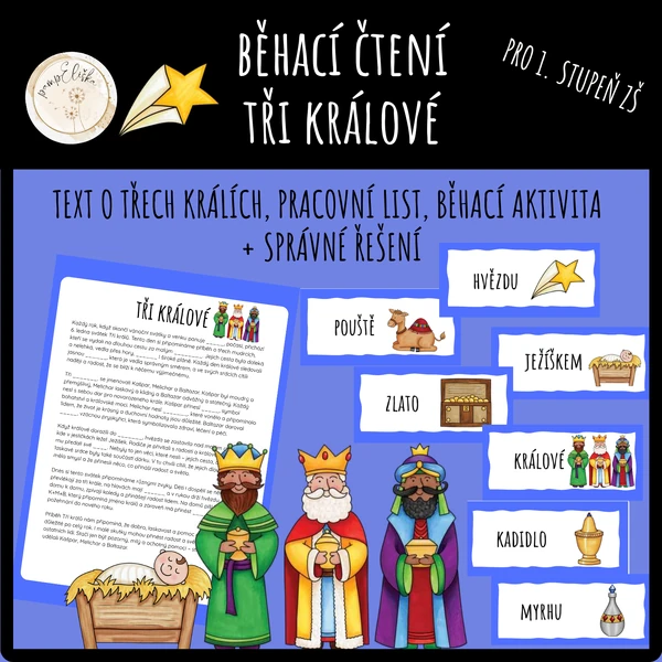 Běhací čtení – Tři králové