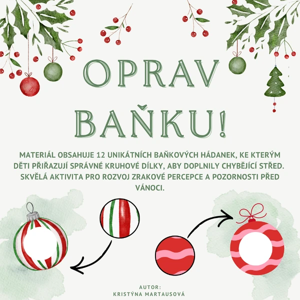 Oprav baňku - 12 baňkových hádanek