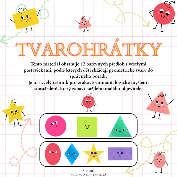 Tvarohrátky - Skládáme geometrické tvary