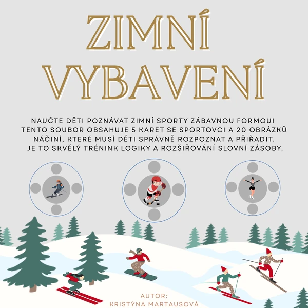 Zimní vybavení - Kdo co potřebuje?