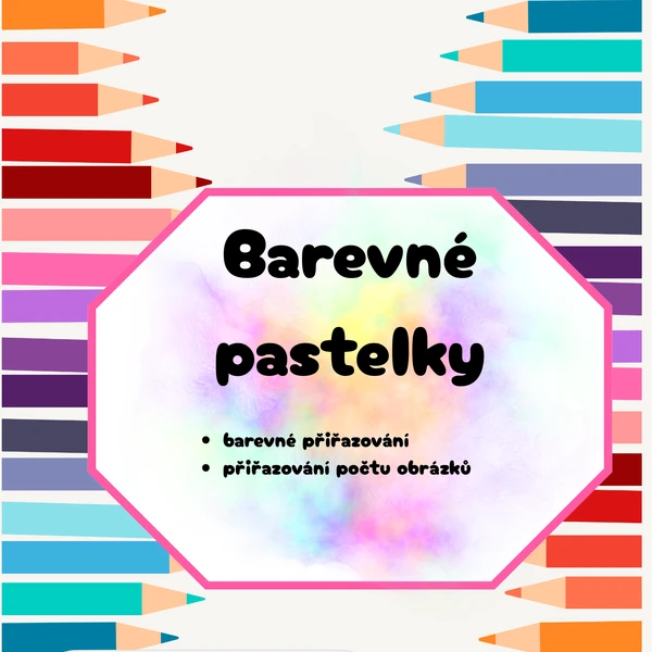Barevné pastelky