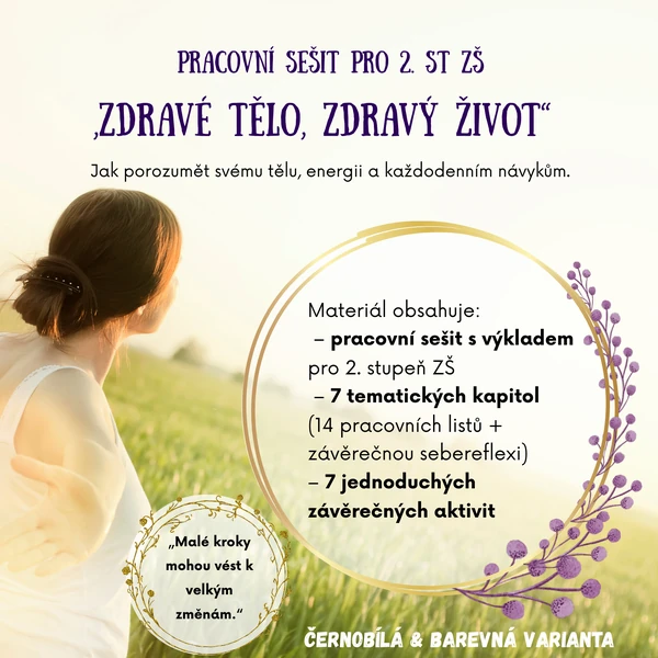 Pracovní sešit Zdravé tělo, zdravý život - 2. st. ZŠ