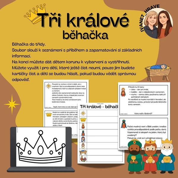 Tři králové - běhačka