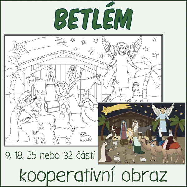 Betlém - Kooperativní obraz
