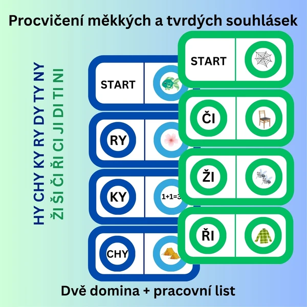 Měkké a tvrdé souhlásky