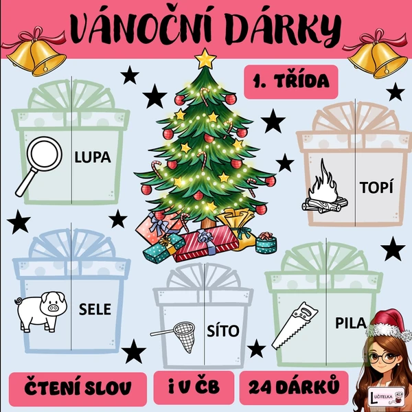 Vánoční dárky - první čtení 