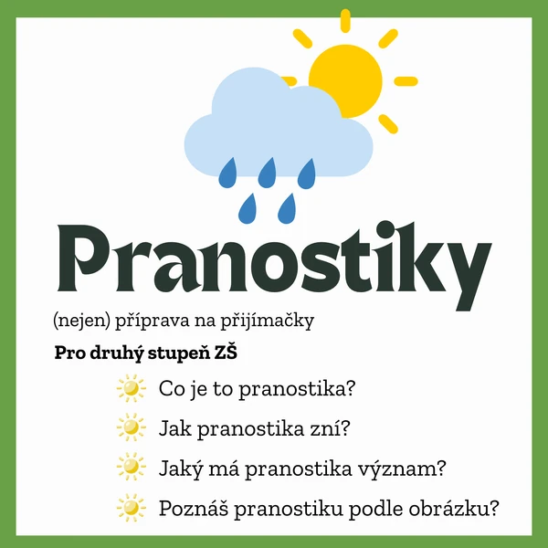 Pranostiky