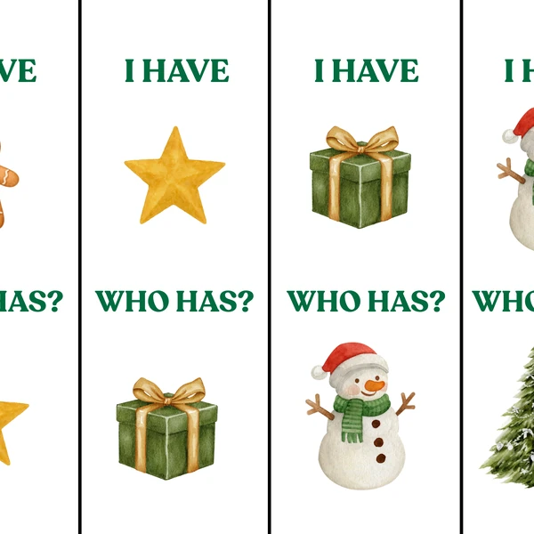 Christmas I have - Who has?