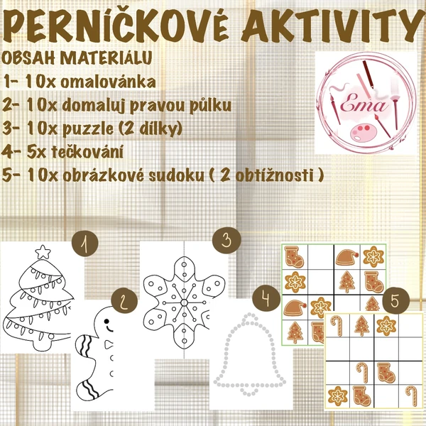 PERNÍČKOVÉ AKTIVITY