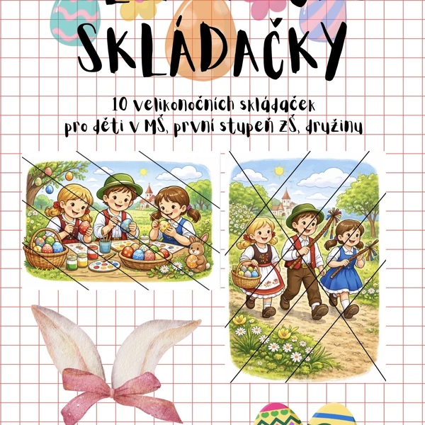Velikonoční skládačky 🥚🐇