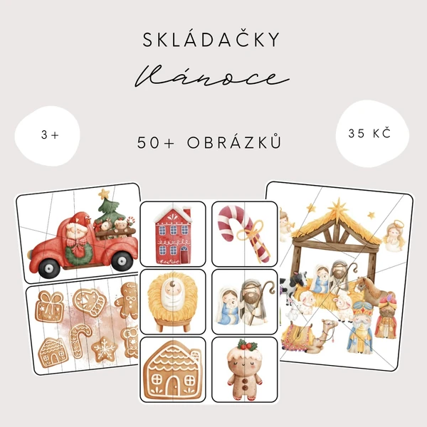 Skládačky - Vánoce