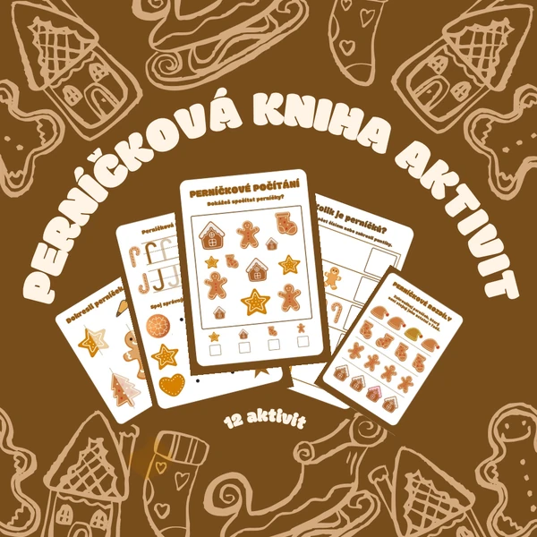 kniha aktivit: PERNÍČKY