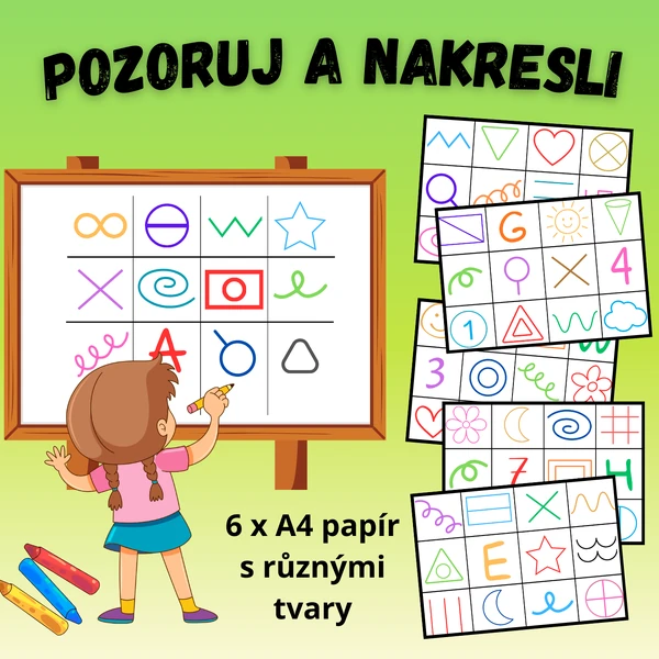 Pozoruj a nakresli