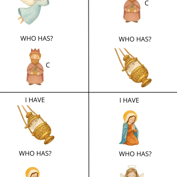 Nativity scene I have - Who has?