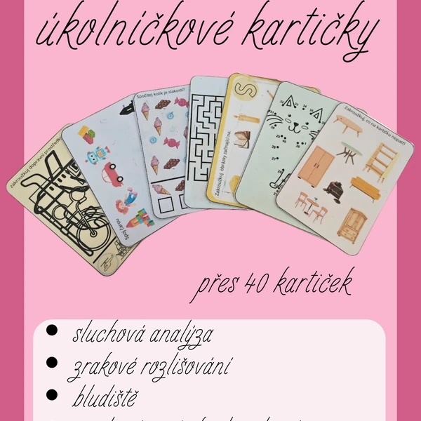 Úkolníčkové kartičky – zábavné učení do kapsy