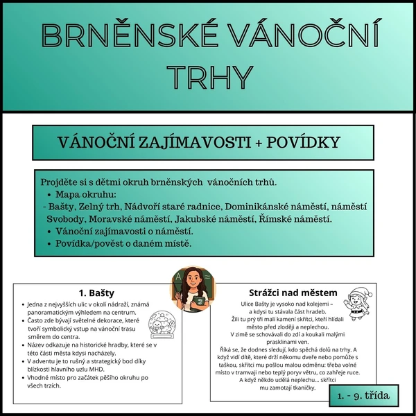 Brněnské vánoční trhy - povídky