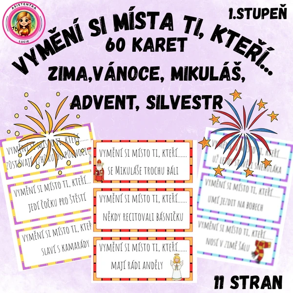 Vymění si místo ti, kteří....zima, Mikuláš, advent, Vánoce, Silvestr, Nový rok