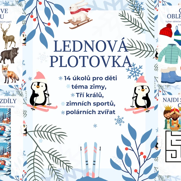 Lednová plotovka ❄️