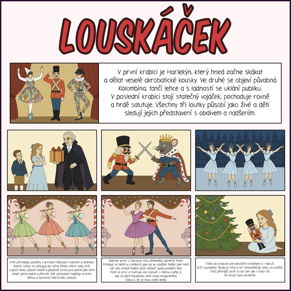 Louskáček - Obrázkový příběh