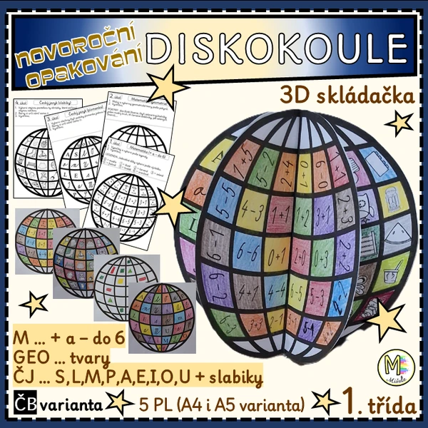 DISKOKOULE - NOVOROČNÍ OPAKOVÁNÍ 1. TŘÍDA