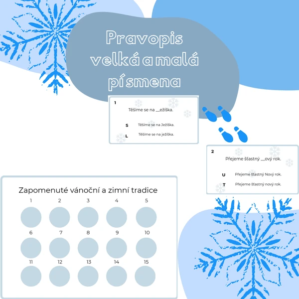 Zimní a vánoční tradice