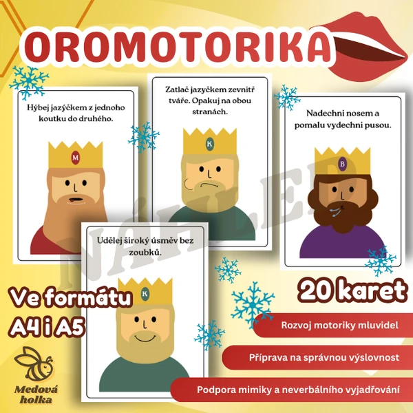 Oromotorika - Tři králové