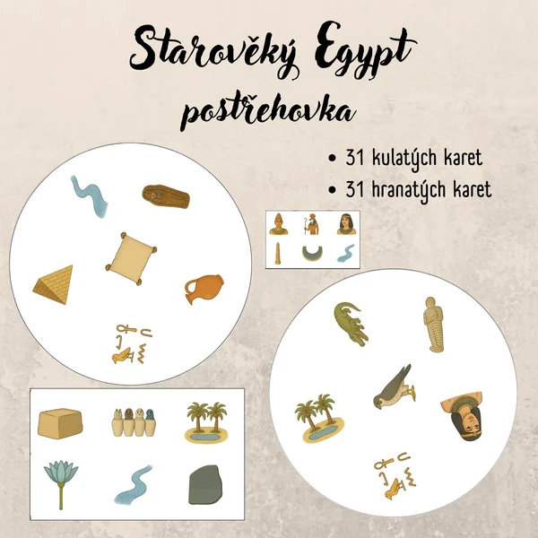 Starověký Egypt - postřehovka
