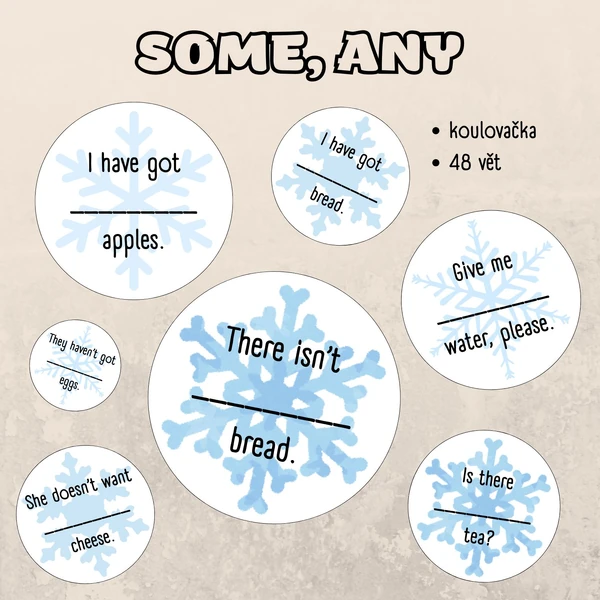 Sněhová bitva - some, any