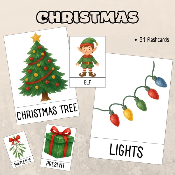 Christmas - flashcards