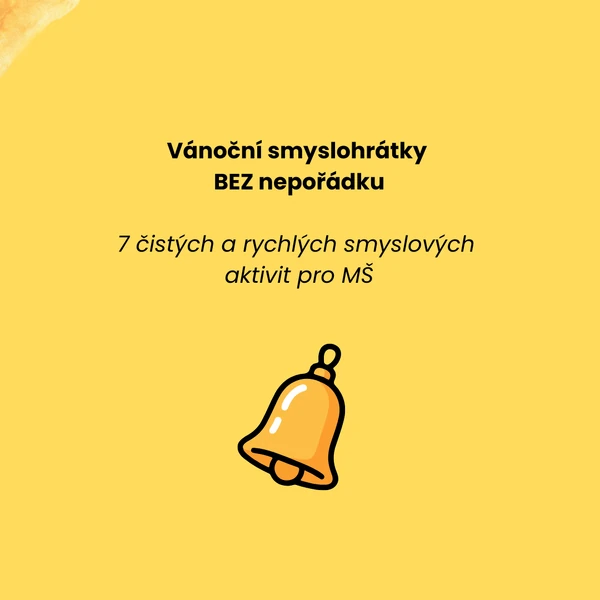 Vánoční smyslohrátky – BEZ nepořádku