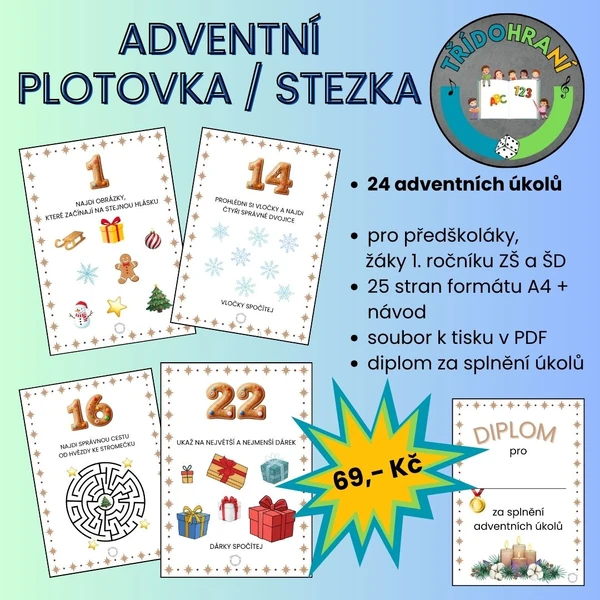Adventní plotovka / stezka