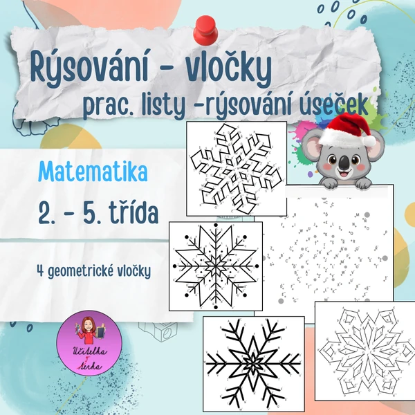 Rýsovačka - vločky
