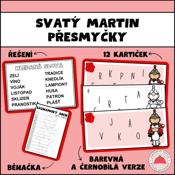 Svatý Martin - přesmyčky
