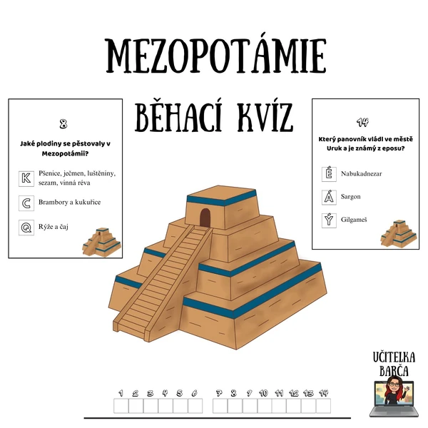 Běhací kvíz - Mezopotámie